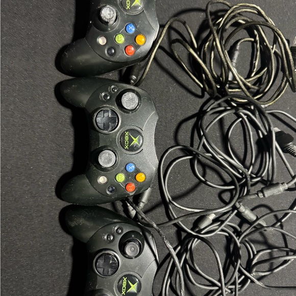 Genuine Microsoft Original Xbox Big Duke Controller - Fully  Original Xbox Controller Lot (4) – Includes Rare “Duke”
